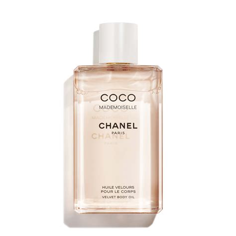 chanel vanilla body oil